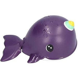 Opwindbaar badspeelgoed, geweldig cadeau Babybadspeelgoed om in te baden voor kinderen(Wind up orka paars)