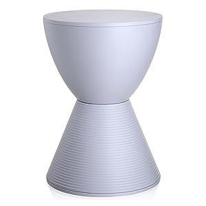 Kartell - Prince Aha - Kruk - Lavendelgrijs - Doorgeverfd Polypropyleen