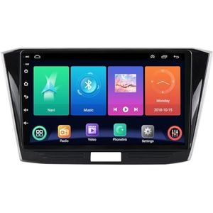 Android 14 2 Din Autoradio voor VW Passat B8 2015-2018 - Steun Carplay Android Auto DSP-9"" Touchscreen Auto Stereo Met Stuurwielbediening WIFI 4G Bluetooth Split-Screen(P2 WIFI 4-Core 1G+32G)