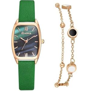 Polshorloge Mode quartz polshorloges Leren horloges Elegant polshorloge Gemakkelijk te dragen horloge Draagbaar klokhorloge Damescadeau Mode-stijl
