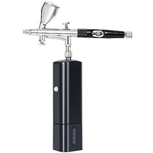 Oplaadbare Draadloze Mini Air Brush Cake Decoratie Schilderen Decoreren Tanning Master Compressor Kits Nauwkeurige Controle(18cm)
