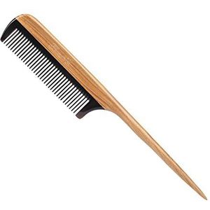 Breezelike kam – de haarkam staartkam – de sandelhouten buffelhoornkam voor de ontwaring van je haar, op natuurlijke wijze. Geschikt voor krullend haar. Een antistatische sandelhouten buffelhoornkam voor vrouwen, mannen en kinderen.