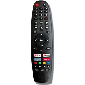 Vervangende afstandsbediening voor Thomson Google/Android TV 24HG2S14CW | 32FA2S13 | 32FG2S14C | 32HA2S13