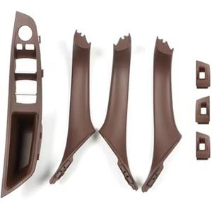 Auto interieurdeurgrepen Voor BMW 5 Serie F10 F11 2009-2016 RHD Auto Interieur Binnendeur Handgreep Paneel Trek Trim Cover 51417225880 51417225874 51417225879(1Set A)