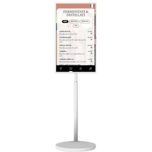popup Smart Touch-display 32 inch Full HD met 5 uur batterij, Android 12, wifi/Bluetooth, verstelbare mobiele basis - model StandByMe C32