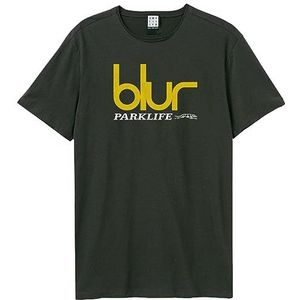 Amplified Parklife Blur T-shirt voor volwassenen, uniseks, HOUTSKOOL, XL