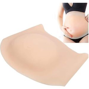 Realistische Zwangerschapsbuik van Siliconen - Verstelbare Materniteitsprothese voor Carnavalskostuums, Theater & Film - Zacht, Ademend, Discrete Verzending