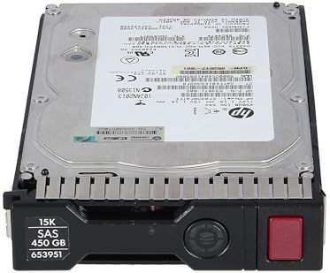Hewlett Packard Enterprise - 600GB SAS 15K LFF HDD - Zwart - SAS Interface