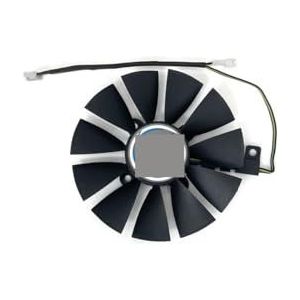87MM PLD09210S12HH GTX1060 GTX1070 FDC10U12S9-C Koelventilator voor ASUS GTX 1060 1070 RX 480 Grafische kaart T129215SU(Black B-Fan T12)