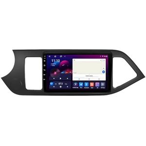 Android 14 GPS Navigation Stereo voor KIA Morning 2011-2017 9 Inch 2 Din Car Stereo Radio met CarPlay AHD Omgekeerd beeld Bedieningselementen op het stuur Bluetooth(A,S1 1G+32G)