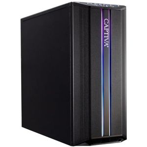 CAPTIVA Advanced Gaming R86-334 AMD Ryzen™ 5 5600 32 GB DDR4-SDRAM 1 TB SSD NVIDIA GeForce RTX 4060 Windows 11 Home Midi Tower PC Black
