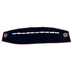 Dashmatten Voor Mercedes Voor Benz E Klasse W124 E 250 420 200 300 1987-1997 Liner Anti-Slip Mat Dashboard Cover Pad Zonnescherm Dashmat Antislipmatten(Red edge,LHD)