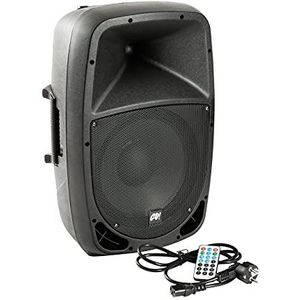 PA Lautsprecher - Actieve Luidspreker - Zwart - Hout