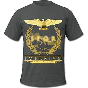 Roman Aquila SPQR Men's T-Shirt overhemden(Small)