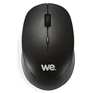 WE Draadloze optische muis, nano-dongle USB – aansluiting 2,4 GHz – 800/1200/1600 DPI, kleur zwart