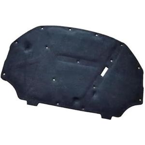 Warmte-isolatie Katoenen Voor VW Voor A6 1B Voor Vento 2011-2018 Voorste Motorkap Motorruimte Hitteschild(Zwart)