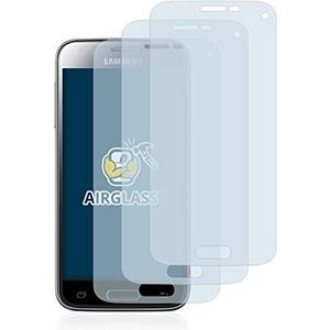 BROTECT Glas Screen Protector voor Samsung Galaxy S5 Mini SM-G800F (3 Stuks) Schermbeschermer [9H Hardheid, Beschermglas-Folie niet Gehard Glas]