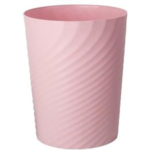 Sinoba - Prullenbak 8008 - Vuilnisemmer - Roze - 12 liter - Hoogte 32 cm