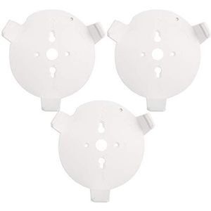 Entweg Outlet Wall Mount Wall Mount voor Deco M5 / P7 Whole Home Mesh WiFi-systeem, stevige beugelhouder voor Deco M5 Router / P7 Ruimtebesparende Router Wall Holder, wit, 3 stuks