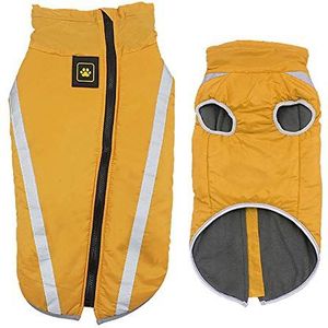 DaobaPET Waterdichte hondenjas winter warme jas, outdoor sport waterdichte hondenkleding Outfit vest voor kleine middelgrote grote honden met harnas gat