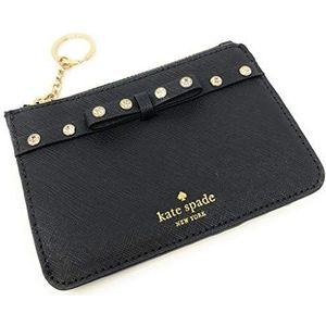 Kate Spade New York Dames Laurel Way Jeweled Sleutelhanger, zwart, One Size