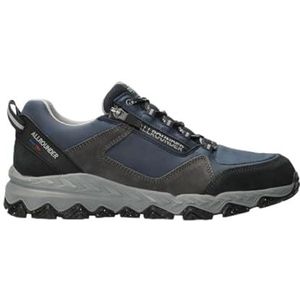 Mephisto - Sluiting halfhoge schoenen Comet-TEX blauw van Allro-Tex-membraan - Hakhoogte veters - 1,5, Ocean India Ink, 47 EU