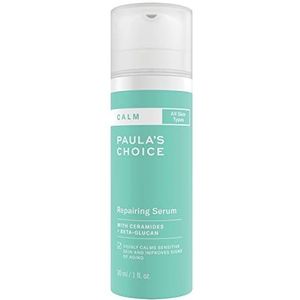 Paula's Choice CALM Repairing Serum - Gezichtsserum Kalmeert Roodheid & Hydrateert - Geschikt voor de Rosacea-gevoelige Huid - met Hyaluronzuur & Ceramiden - Alle Huidtypen - 30 ml