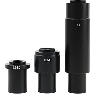 Zoomlens, varifocale lens, 0.35X 0.5X 1X Industrie Mono Lens Zoom C-mount Adapter Lens for 10A 0.7X ~ 4.5X Industrie Microscoop Lens camera Oculair Lens voor industriële videoIndustriële video(3pcs)