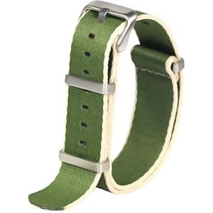 Horlogebandjes voor mannen en vrouwen, horlogeband 20mm-22mm Mannen Vrouwen Zijdeachtige Nylon Gevlochten Horlogeband Zweet Absort Horlogeband Vervanging Horloge Accessoires (Color : Rosso, Size : 2
