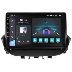 Android 14 - Autoradio - Voor Renault Laguna 2 2001-2007 - Dubbel Din - 9 Inch - Navigatie - Bluetooth - WiFi - GPS - HiFi - RDS/FM