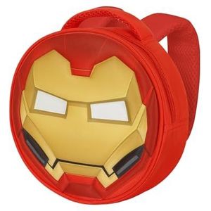 Iron Man Send-Emoji rugzak, rood, 22 x 22 cm, inhoud 4 l, Rood, Eén maat, Emoji Rugzak Versturen