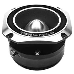 Tweeter auto Tweeters voor auto 1/2 STUKS 3 inch autoluidsprekers 800W max universele titanium bullet tweeter 4-8 Ohm autoluidspreker volledig frequentiebereik(1PC)