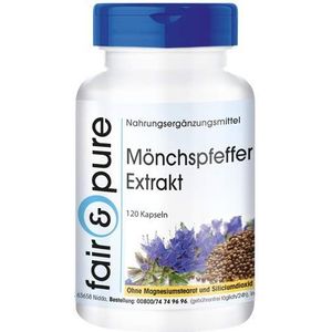 Fair & Pure® - Monnikspeper extract - met zink - vegan - 120 capsules
