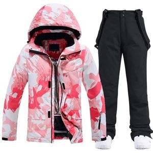 AYWTIUN Skipakken voor dames, skipak, winter, winddicht, waterdicht, snowboardjas, broek, sneeuwwandelen, kleding, damessneeuwpak (13, XL)