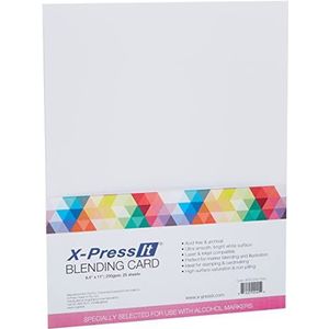 COPIC XPBC25 X-Press Tekenpapier, 21,6 x 27,9 cm, wit, meerkleurig, 25 stuks
