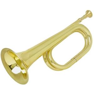 Trompet Voor Beginners Muziekinstrumenten Mini-hoornsleutelmontage(Color:Gold)