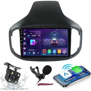 Android 14 Autoradio Navi voor C-hery Tiggo 2016-2020 9 ""Screenradio met draadloze carplay Android Auto GPS Navigatieondersteuning Bluetooth 5.0 HIFI FM 5G-WiFi SWC MIC-camera,M200s