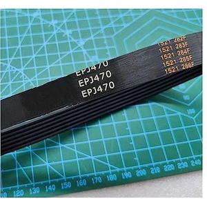 Drive Belt Aandrijfriem Voor Schaafmachine Loopband Massage Stoel EPJ470 EPJ490 Drive Riem Ribben Riem 8/9/10/13 Ribben(10 Ribs,2PCS_EPJ490)