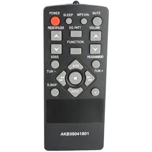 AKB35041801 Afstandsbediening compatibel met audiosysteem XC12 XC12U XC12UD1U XC-12 XC-12U XC12U-D1U Vervangende controller
