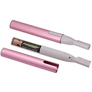 Elektrisch scheerapparaat voor dames, 2-in-1 elektrisch wenkbrauwscheerapparaat voor vrouwen en wenkbrauwen, styling-tas