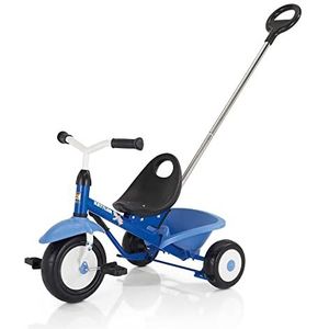 Kettler Funtrike – de coole driewieler met schuifstang – kinderdriewieler voor kinderen vanaf 2 jaar – stabiel kindervoertuig incl. kantelbare zandschaal Waldi blauw