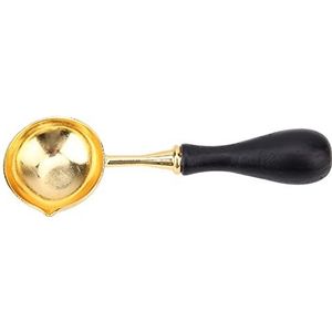 Sealing Wax Lepel Smeltlepel Seal Kit Oven Fornuis Pot voor Afdichting Stempel Letter Afdichting (Koperen Lepel)
