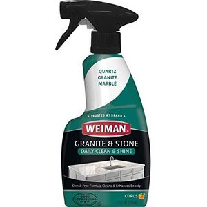 Weiman Granite Cleaner & Polish - Dagelijks gebruik, Streak-Free Formula voor Werkbladen, Marmer, Quartz, Laminaat en Tegel