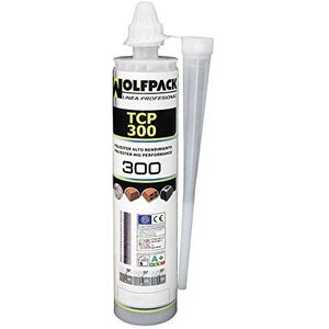 WOLFPACK LINEA PROFESIONAL Chemische verankering van polyester, 300 ml, zonder styreen, chemische pluggen, pluggen van kunsthars.