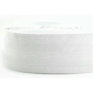 2/5 Meter Elastische Band voor BH Antislip Ondergoed Rubber Tape Tailleband Riem Stretch Lint DIY Naai Accessoires-EB038-Wit-50mm-10-50mm-2 Meter