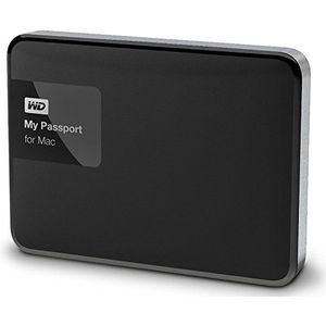 Western Digital My Passport MAC 1 TB - externe harde schijven (kabel, zwart, 5-35 °C, USB 3.0 (3.1 gen.1) type A, -20-65 °C, USB)