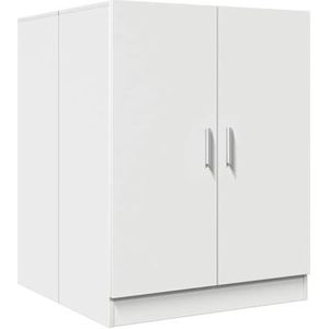 vidaXL Wasmachinekast 71x71,5x91,5 cm wit