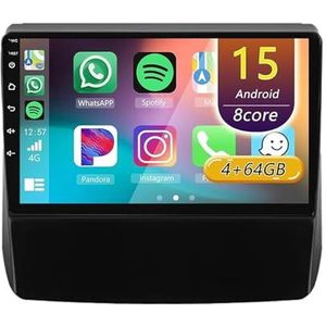 Android 15 Radio,voor Subaru Forester 2019-2021, 9 Inch Touchscreen Autoradio Met Wireless CarPlay Android Auto Bluetooth WIFI GPS-navigatie Swc(A 4core (2G+32G))