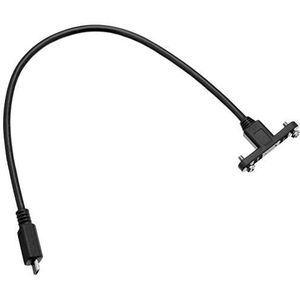 DeLOCK Kabel, USB 2.0 Micro B Vrouwelijk voor Aansluiting op Micro B Mannelijk, 25 cm