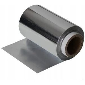 Galaxy Beauty Shop Haarfolie - Kappersfolie - Haarfolie voor Kleuring en Highlights - Beautyfolie - Folie voor Haarkleuring - Folie voor Highlighting van Haar - Aluminium 14 mu 250m